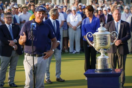How much Phil Mickelson and other golfers won at the US PGA