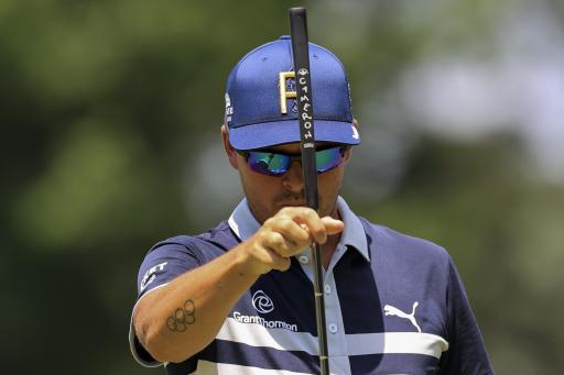 Rickie Fowler gets STUCK IN TRAFFIC between rounds at US Open qualifiers