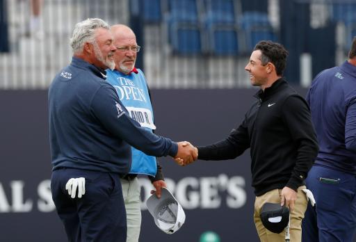 &quot;Only a matter of time&quot;: Darren Clarke on Rory McIlroy finding form at The Open