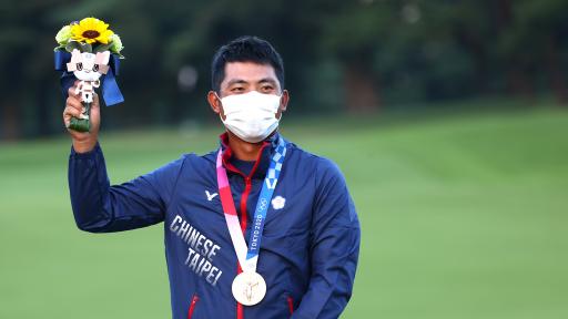 C.T. Pan of Chinese Taipei wins bronze medal after 7-man playoff in Japan