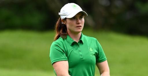 Leona Maguire makes bunker up-and-down WITH HYBRID at ISPS Handa Invitational