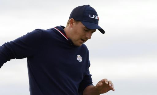 Jordan Spieth&#039;s Ryder Cup putter STROP - We can all relate to this!