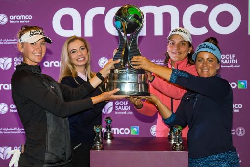 Team Jessica Korda win Aramco Team Series as Charley Hull wins individual title
