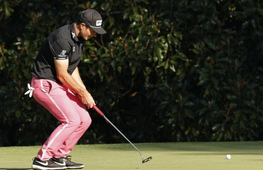 Golf fans react to Viktor Hovland&#039;s extravagant trousers at The Masters