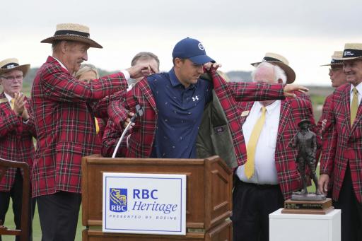 Jordan Spieth beats Patrick Cantlay in playoff to win RBC Heritage