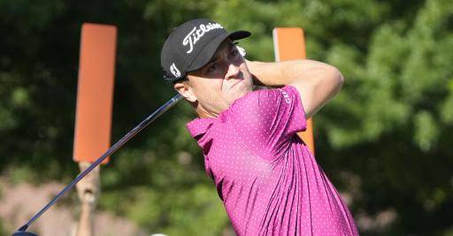 Golf fans react to Justin Thomas shot over TWO CARS at Charles Schwab Challenge