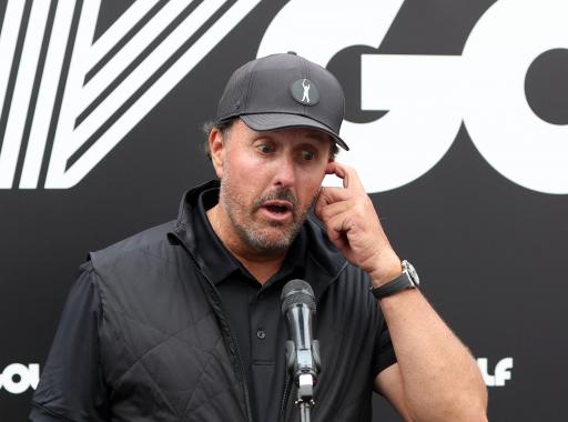Phil Mickelson book writer Alan Shipnuck REMOVED by security at LIV Golf London