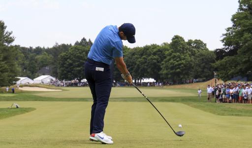US Open: Rory McIlroy makes best double-bogey you&#039;ll ever see on day two