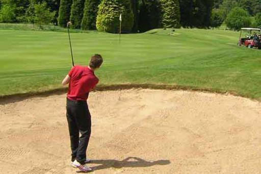 Golf tip: When to take 9-iron from sand