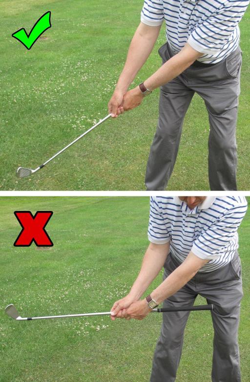 Golf Practice Drills: uncock wrists