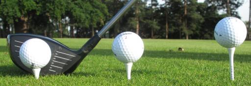 Golf Practice Drills: tee positions