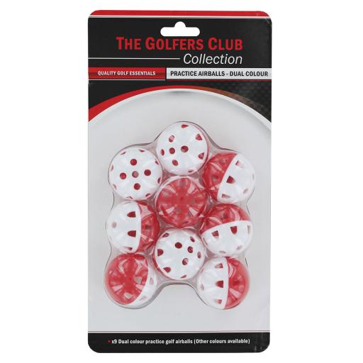 The Golfers Club Practice Air Flow Balls