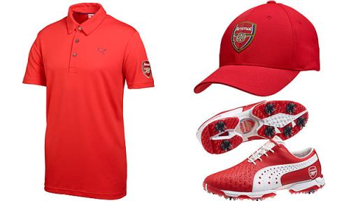 Cobra Puma launches Arsenal golf kit