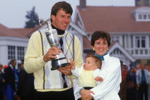 Nick Faldo at the Open: career in pictures