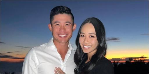 Collin Morikawa announces ENGAGEMENT to Katherine Zhu: "My forever and ever"
