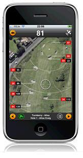 State of the art golf GPS app