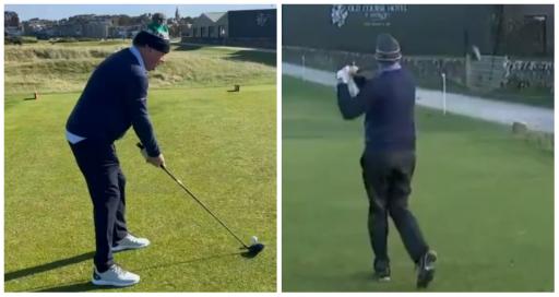 Piers Morgan can't stop, won't stop hitting Road Hole hotel at St. Andrews