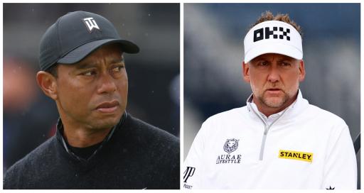 Ian Poulter "purposely" hasn't looked at Tiger Woods' LIV Golf comments