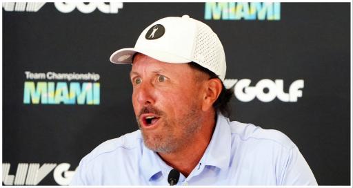 Watch Phil Mickelson's response to PGA Tour question: "Glad it didn't happen!"