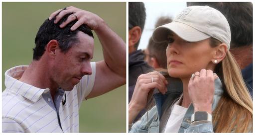 Report: Rory McIlroy wept in Erica Stoll's arms after heartbreak at The Open