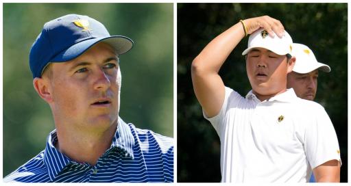Jordan Spieth to rising PGA Tour star Tom Kim: "I've NEVER been asked that!"