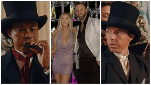Tiger Woods stars in funny video as Dustin Johnson parties with Paulina Gretzky