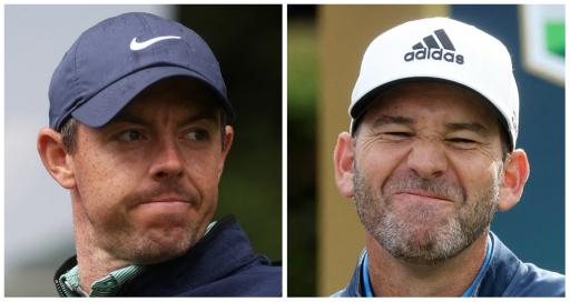 Sergio Garcia slams 'immature' Rory McIlroy: "He's the one with the problem!"
