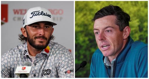 Rory McIlroy is our "Harvey Dent" and I feel bad for him, says Max Homa
