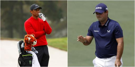 Tiger Woods wears Sunday RED again and Patrick Reed visits more waste areas
