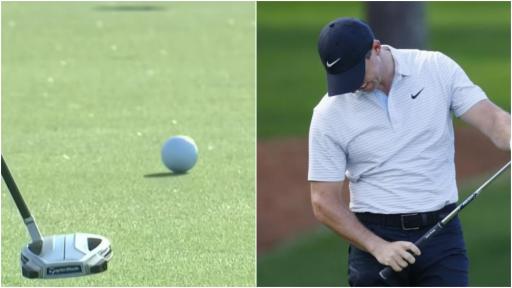 At Tiger Woods' event, this Rory McIlroy putt will give you HEART palpitations