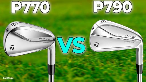 NEW TaylorMade P790 2021 vs TaylorMade P770 irons!