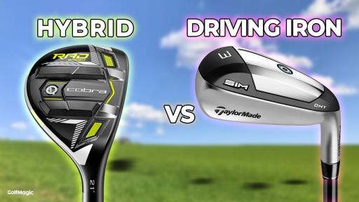 Hybrid vs Driving Iron Golf Test! Which club is right for your game?