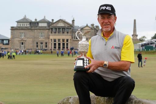 Miguel Angel Jimenez takes Senior Open at St Andrews