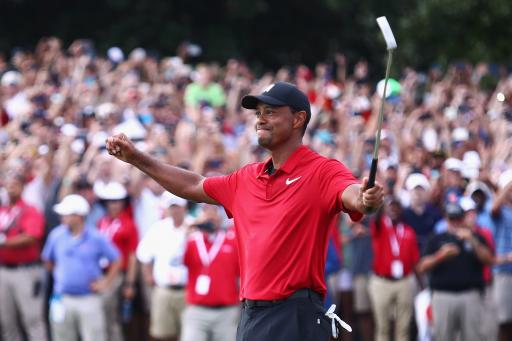 WATCH: Tiger Woods close to tears during Tour Championship speech