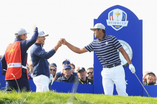 Tony Finau&#039;s lucky bounce that changed the entire morning at Ryder Cup