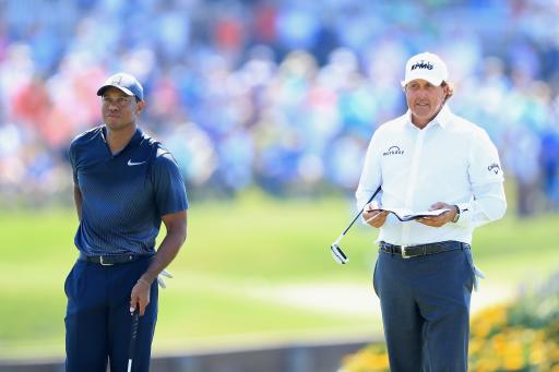 Woods and Mickelson to play $10m winner takes all match