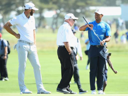 Tiger packing two putters at US Open