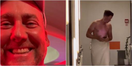 Ian Poulter plays prank on Henrik Stenson by stealing his clothes