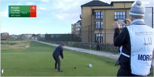 WATCH: Piers Morgan has a moment to FORGET on the iconic 17th at St Andrews