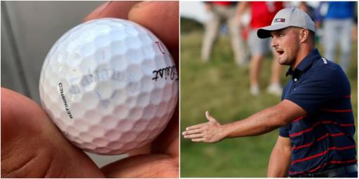 Golf rules: Would this ball be considered a Callaway or Titleist?
