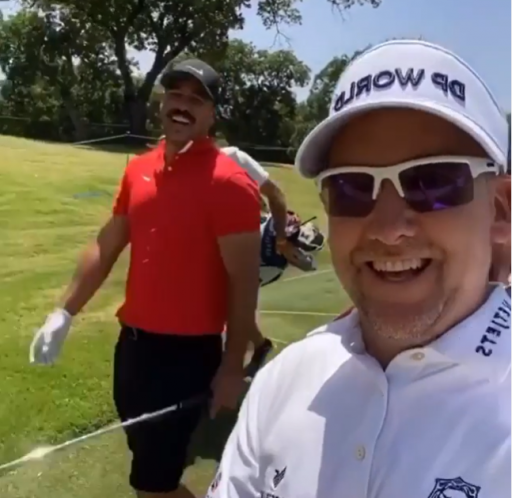 Ian Poulter posts hilarious video with Brooks Koepka at Charles Schwab