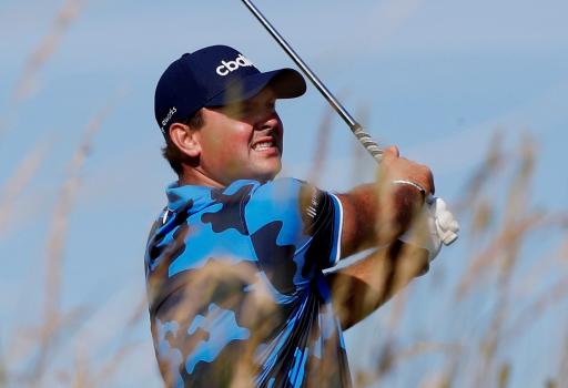Patrick Reed appears to be back in a G/FORE shirt at The Open?!
