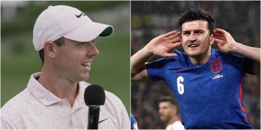 Rory McIlroy on Harry Maguire: "He seems like a great leader"