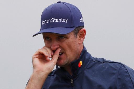 WATCH: Justin Rose hits the &quot;worst ever shank&quot; at The Open