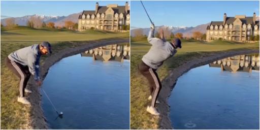 Golf rules: Player executes an ICY shot perfectly but did he incur a penalty?