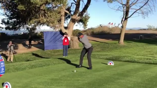 Watch: Woods swing in slo-mo and every angle