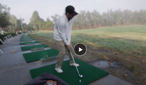 This college star proves there's no right way to swing a golf club...