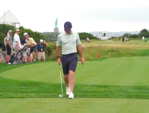 Rory McIlroy shows off AMAZING ball juggling skills at the Northern Trust