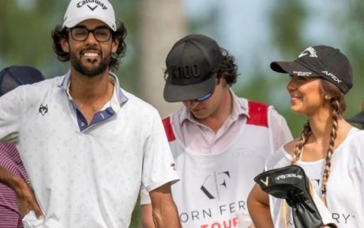 Akshay Bhatia wins on Korn Ferry Tour with caddie who &quot;knows nothing&quot; about golf
