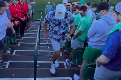Could you juggle a golf ball in a crowd on 16th hole at the WM Phoenix Open?